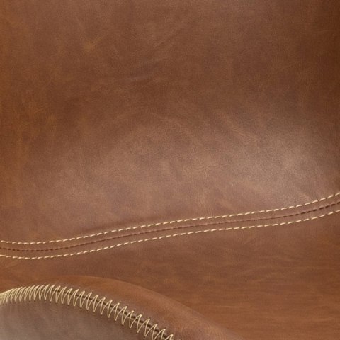 KRZESŁO BRETANIA JASNY BRĄZ, DĘBOWE NOGI, VINTAGE, DO KUCHNI, DO JADALNI