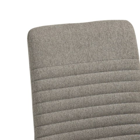 Krzesło Elven - JASNE SZARE, DĄB, TAPICEROWANE