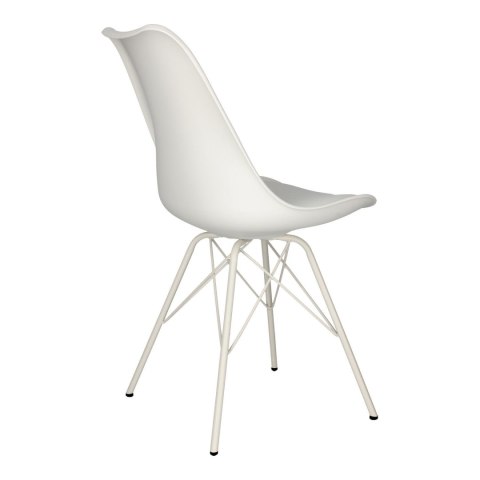 Krzesło Fiord BIAŁE - SKANDYNAWSKIE, ELEGANCKIE