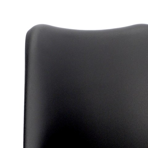 Krzesło Fiord CZARNE - SKANDYNAWSKIE, ELEGANCKIE, DO KUCHNI, DO JADALNI