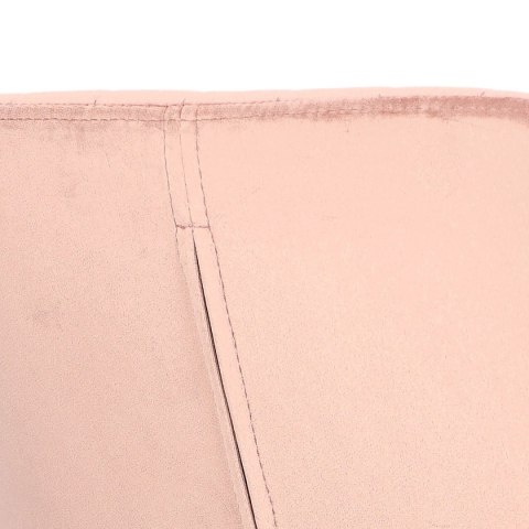 Krzesło Retro TAPICEROWANE, BRUDNY RÓŻ, CZARNE NOGI