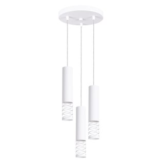 Lampa wisząca LAMI 3P biały