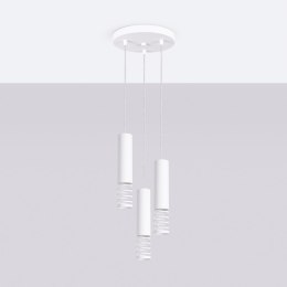 Lampa wisząca LAMI 3P biały