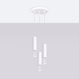 Lampa wisząca LAMI 3P biały