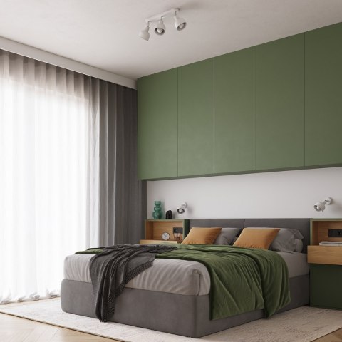 PLAFON LAMPA SUFITOWA BIAŁA MODERNA, LOFT, 2XE27, LED, REGULOWANA, METALOWA