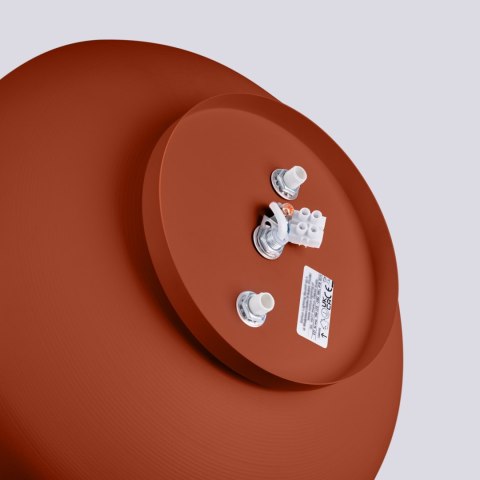 Plafon OMIQ ochra czerwona