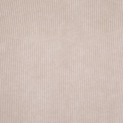 TAPICEROWANY BEŻOWY HOKER Z OPARCIEM SOLENT, GLAMOUR, DĄB, METAL, DO WYSPY