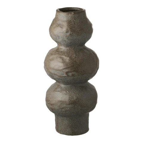 Wazon ceramiczny szaro-brązowy