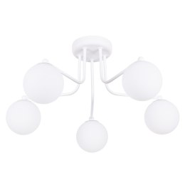 LAMPA SUFITOWA ŻYRANDOL LUMINOS, KINKIET, CZARNA, BIAŁA, LOFT, DO SALONU