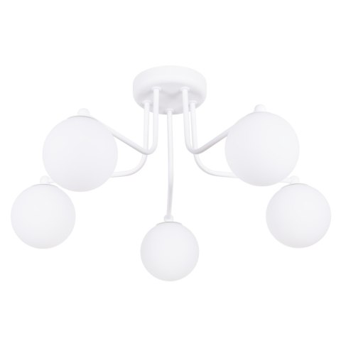 LAMPA SUFITOWA ŻYRANDOL LUMINOS, KINKIET, CZARNA, BIAŁA, LOFT, DO SALONU