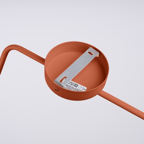 Kinkiet NOX ochra czerwona