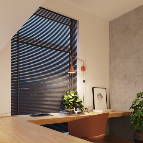 Kinkiet NOX ochra czerwona