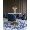 Krzesło Geneve granatowe VIC/ złote