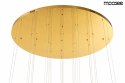 MOOSEE lampa wisząca MEDUSA złota