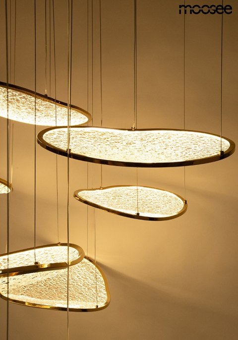 MOOSEE lampa wisząca MEDUSA złota