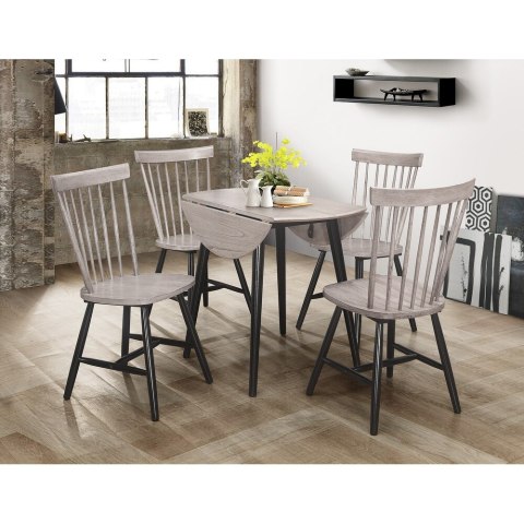 Stół Drop składany 90cm dąb rustykalny