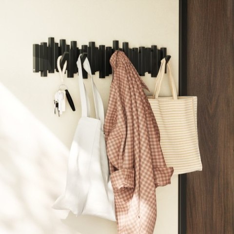 UMBRA wieszak na ubrania STICKS 8 czarny