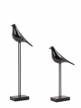 Zestaw 2 dekoracji SHP BIRDY czarna