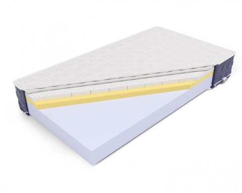MATERAC PIANKOWY ALVEO, H2, 25CM, LATEKS, VISCO MEMORY, PREMIUM, WYSOKI
