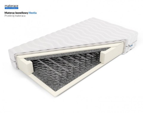 MATERAC SPRĘŻYNOWY BONELLOWY LUMINOS H2, 16CM, PIANKA, 10 LAT GWARANCJI