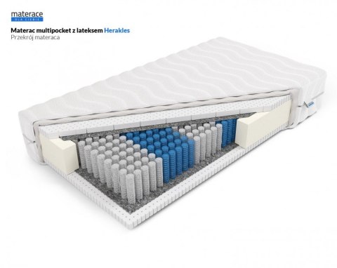 Materac multipocket z lateksem Herakles