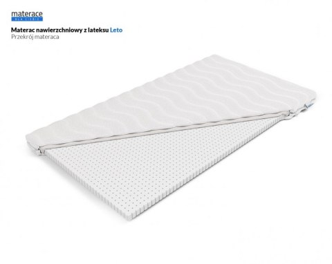 MATERAC NAWIERZCHNIOWY TOPPER LEVITAS, 4CM, LATEKS, MIĘKKI, ANTYALERGICZNY