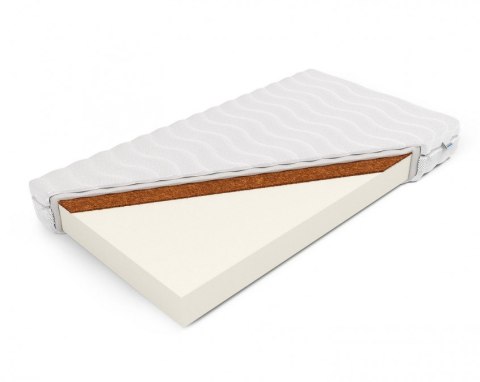 MATERAC PIANKOWY KOKOS FORTEZZA, H2 H3, 16CM, DWUSTRONNY, ANTYALERGICZNY