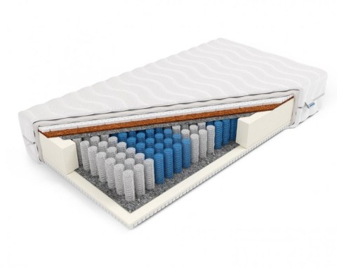 MATERAC KIESZENIOWY AETERNA, POCKET, KOKOS, LATEKS, H2/H3, 7 STREF, 19 CM