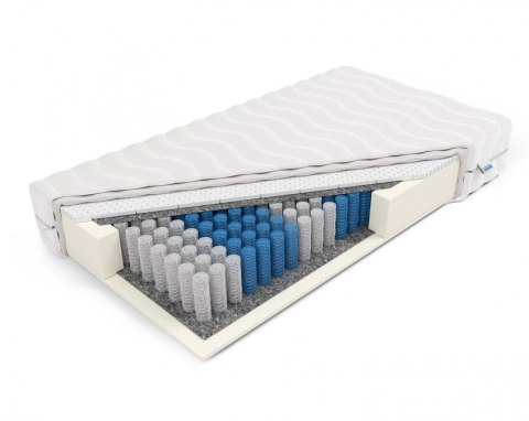 MATERAC LATEKSOWY KIESZENIOWY SOMNIA POCKET, 7 STREF, H2, DWUSTRONNY, 16 CM