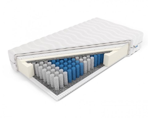 MATERAC POCKET VELORA, FLEXYLATEKS, 7 STREF, H2, 18 CM, OBUSTRONNY