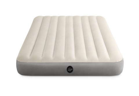 Materac welurowy do spania dwuosobowy dmuchany 203x152 cm INTEX 64103