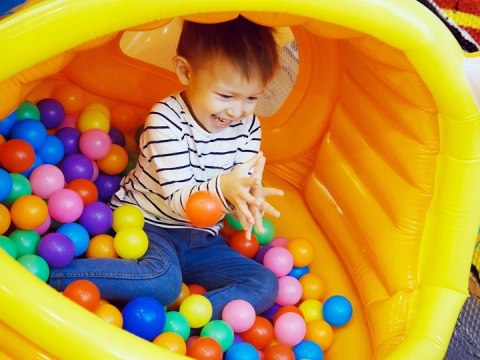 Piłki piłeczki kulki basenu namiotu zestaw 100 sztuk IPLAY