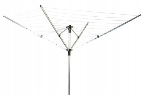 SUSZARKA OGRODOWA NA PRANIE AERIOLA, 60M, ALUMINIUM, KOTWA, POKROWIEC