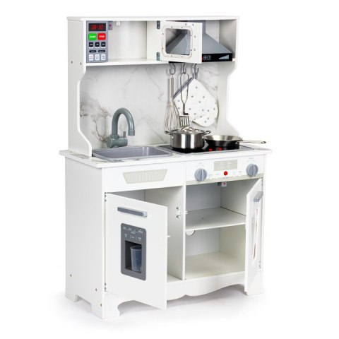 KUCHNIA DREWNIANA DLA DZIECI CUCINA, ŚWIATŁO, DŹWIĘK, AKCESORIA, ECOTOYS