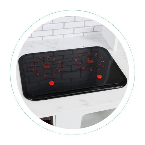 DREWNIANA KUCHNIA DLA DZIECI CUCINA, LED, DŹWIĘKI, AKCESORIA, ECOTOYS, DUŻA