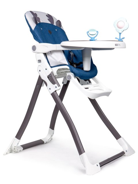 KRZESŁO DO KARMIENIA NOVELLO, ECOTOYS, SKŁADANE, DO JADALNI, NOWOCZESNE
