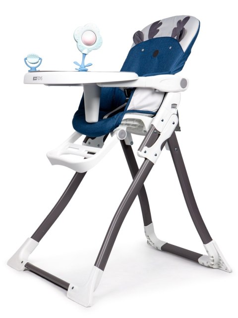 KRZESŁO DO KARMIENIA NOVELLO, ECOTOYS, SKŁADANE, DO JADALNI, NOWOCZESNE