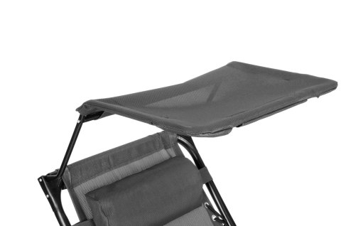 LEŻAK OGRODOWY Z DASZKIEM AEGIS, ZERO GRAVITY, SKŁADANY, TARAS, PLAŻA