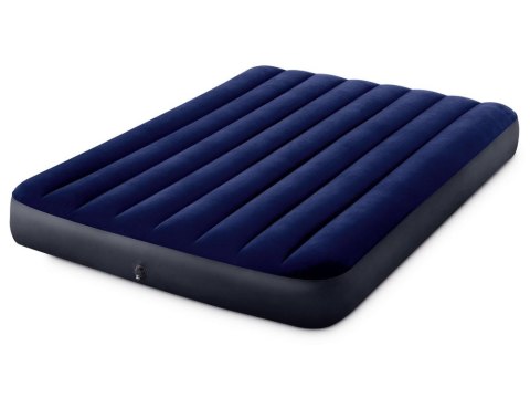 MATERAC DMUCHANY INTEX VILA, DWUOSOBOWY, WELUROWY, 191X137X25 CM, DURABEAM