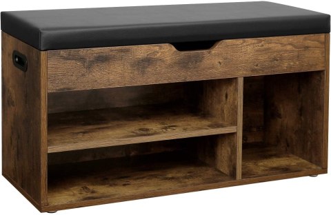 SZAFKA NA BUTY URBANO, SIEDZISKO OTWIERANE, LOFT, ŁAWKA, DO PRZEDPOKOJU