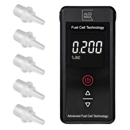 ALKOMAT ELEKTROCHEMICZNY VISIO, SENSOR PLATYNOWY, 5000 POMIARÓW, 5 USTNIKÓW