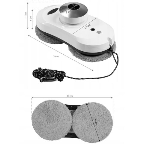 ROBOT DO MYCIA OKIEN VECTURA WEBBER, MYJKA AUTOMATYCZNA, PILOT, APP, UPS