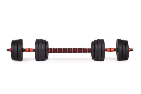 HANTLE REGULOWANE 20KG ZESTAW 2X10KG, SZTANGA, ASCENDO, FITNESS, TRENING