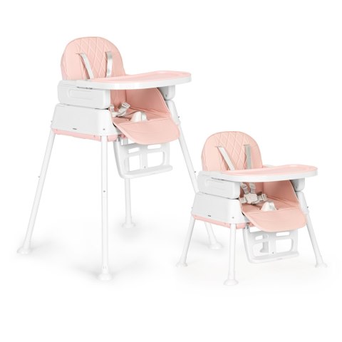 KRZESEŁKO DO KARMIENIA VELOCE, FOTEL 3W1, WYGODNY, Z PODNÓŻKIEM, ECOTOYS