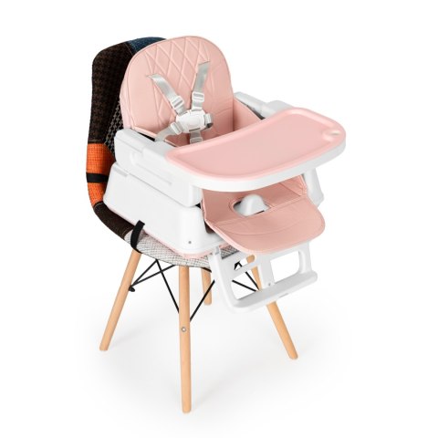 KRZESEŁKO DO KARMIENIA VELOCE, FOTEL 3W1, WYGODNY, Z PODNÓŻKIEM, ECOTOYS