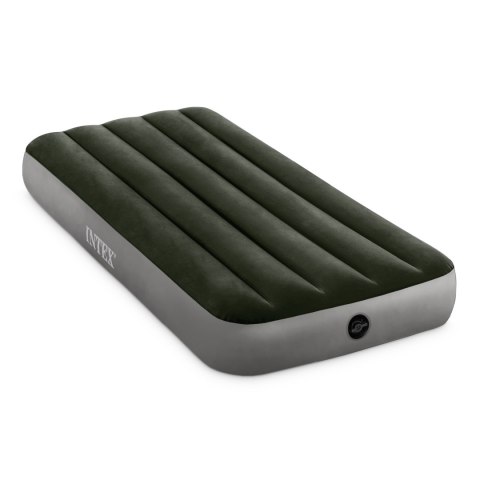 MATERAC DMUCHANY SOMNIUM, 1-OSOBOWY, INTEX, WELUR, 191X76X25 CM, DURA-BEAM
