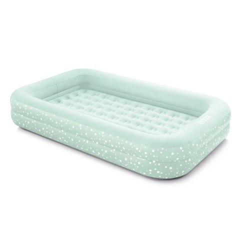 MATERAC DMUCHANY DLA DZIECKA, INTEX NOMADA, POMPKA, WELUR, 168X107X25 CM