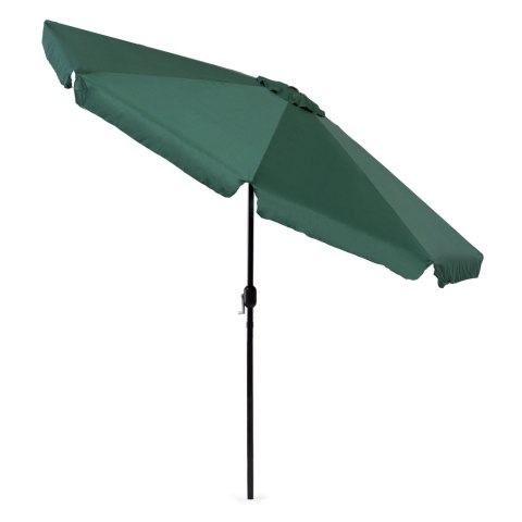 PARASOL OGRODOWY 3M, AEGIS, SKOŚNY TILT, KORBKA, ZIELONY, DUŻY, TARAS