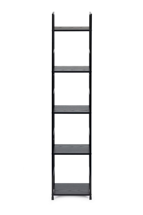 REGAŁ NA KSIĄŻKI ARCADIA, 5 PÓŁEK, LOFT, INDUSTRIALNY, DO SALONU, SZAFKA