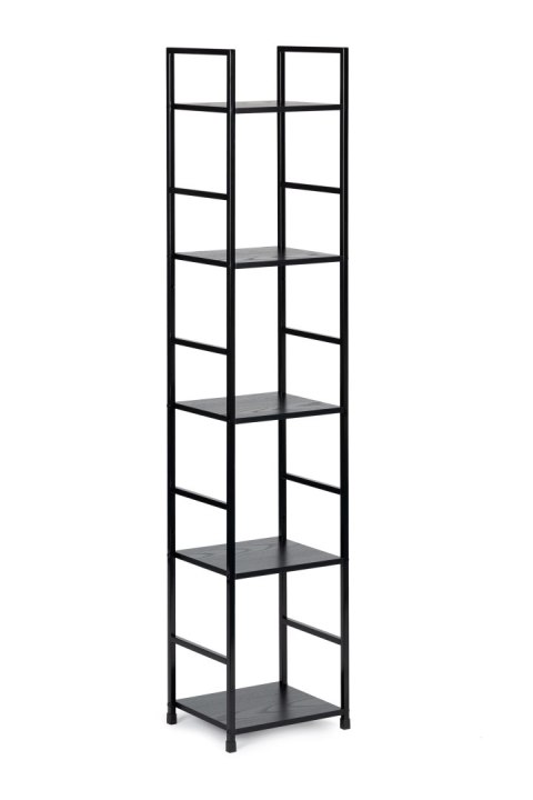 REGAŁ NA KSIĄŻKI ARCADIA, 5 PÓŁEK, LOFT, INDUSTRIALNY, DO SALONU, SZAFKA